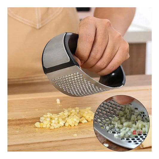 Moledor de Ajo de Metal – Cocina rápida, sin cuchillo ni olor en las manos